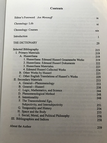 A to Z table of contents
