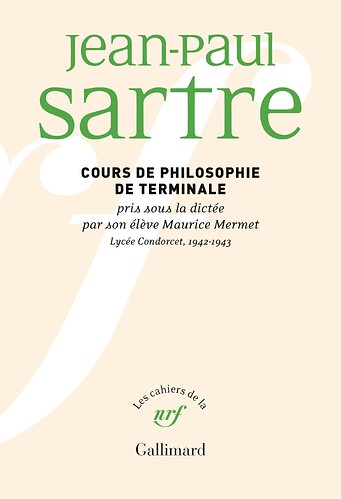 Cours de philosophie de terminale